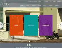 Tablet Screenshot of logiarquitetura.com.br